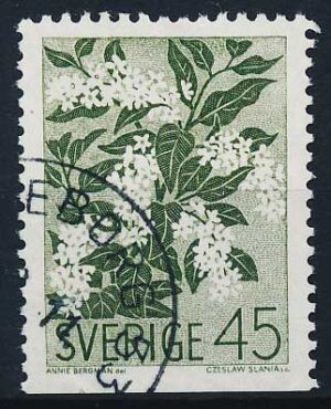 Sverige AFA 614Cn Stemplet