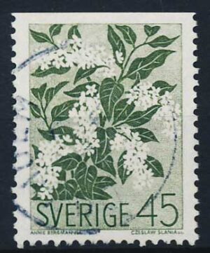 Sverige AFA 614Co Stemplet