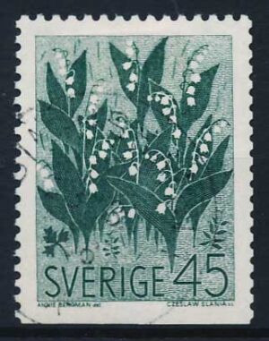 Sverige AFA 615Cn Stemplet