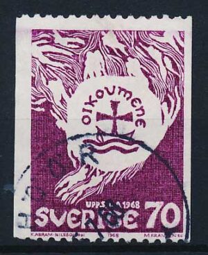 Sverige AFA 618 Stemplet