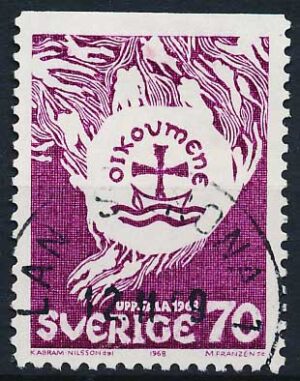 Sverige AFA 618Co Stemplet
