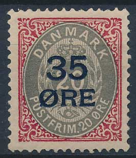 Danmark AFA 61 Ubrugt