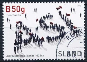 Island AFA 1462 Stemplet