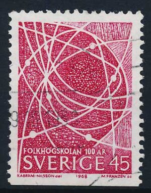 Sverige AFA 620Cn Stemplet