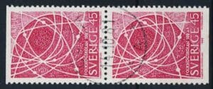 Sverige AFA 620Co+620Cn Stemplet