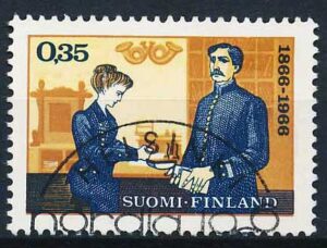 Finland AFA 621 Stemplet