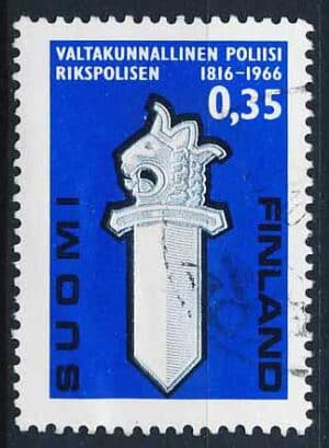 Finland AFA 623 Stemplet