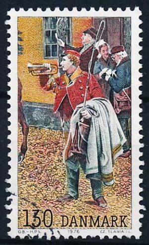 Danmark AFA 0624y Stemplet