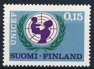 Finland AFA 625 Stemplet