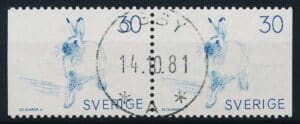 Sverige AFA 627Cv+627Ch Stemplet