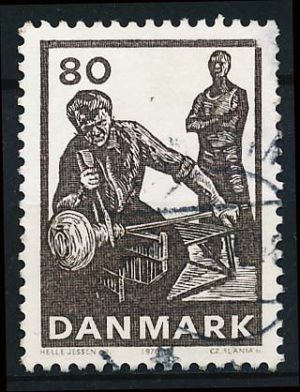 Danmark AFA 0628 Stemplet