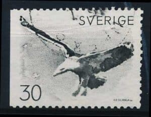 Sverige AFA 628Cv Stemplet
