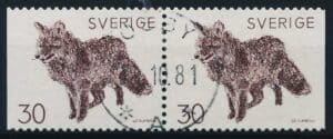 Sverige AFA 629Cv+629Ch Stemplet