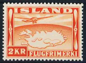 Island AFA 180 Postfrisk