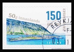 Island AFA 1463 Stemplet