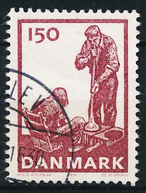 Danmark AFA 0630 Stemplet