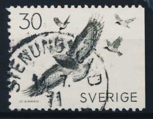 Sverige AFA 630Ch Stemplet