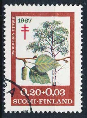 Finland AFA 631 Stemplet