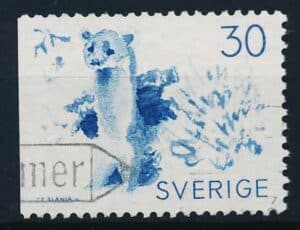 Sverige AFA 631Cv Stemplet