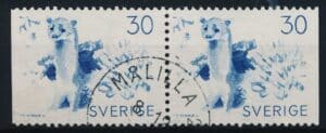 Sverige AFA 631Cv+631Ch Stemplet