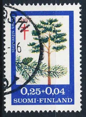 Finland AFA 632 Stemplet
