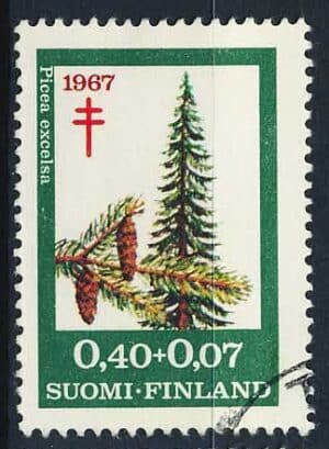 Finland AFA 633 Stemplet