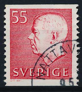 Sverige AFA 635 Stemplet