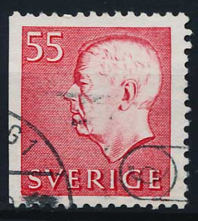 Sverige AFA 635Cv Stemplet