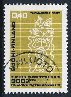 Finland AFA 636 Stemplet