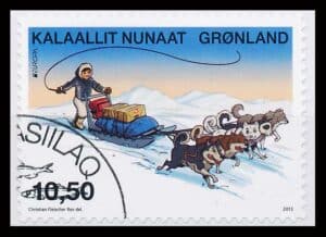 Grønland AFA 637E Stemplet