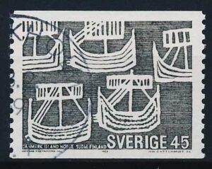 Sverige AFA 636 Stemplet