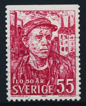 Sverige AFA 638Co Stemplet