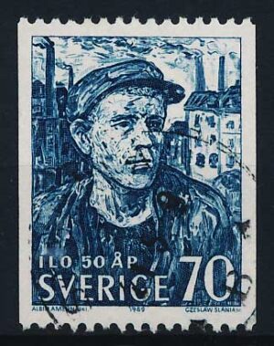 Sverige AFA 639 Stemplet