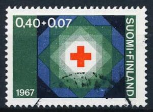 Finland AFA 640 Stemplet