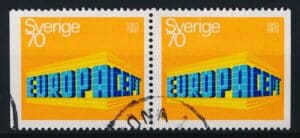Sverige AFA 640Cv+640Ch Stemplet