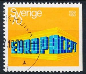 Sverige AFA 640Ch Stemplet