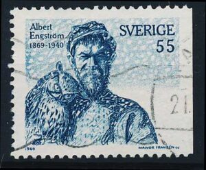 Sverige AFA 643Ch Stemplet