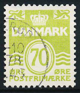 Danmark AFA 0644 Stemplet