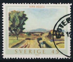Sverige AFA 644 Stemplet