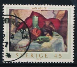 Sverige AFA 645 Stemplet