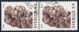 Sverige AFA 651Co+651Cn Stemplet