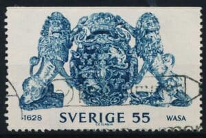 Sverige AFA 652Co Stemplet