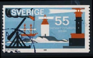 Sverige AFA 662 Stemplet