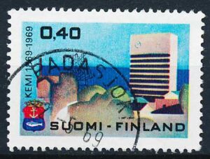 Finland AFA 663 Stemplet