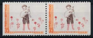 Sverige AFA 663Cv+663Ch Postfrisk