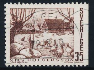 Sverige AFA 664Ch Stemplet