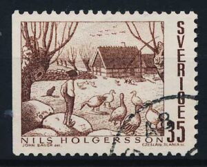 Sverige AFA 664Cv Stemplet