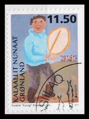 Grønland AFA 665E Stemplet