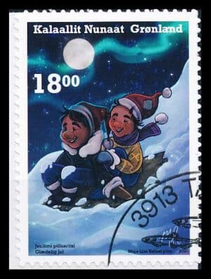 Grønland AFA 867E Stemplet