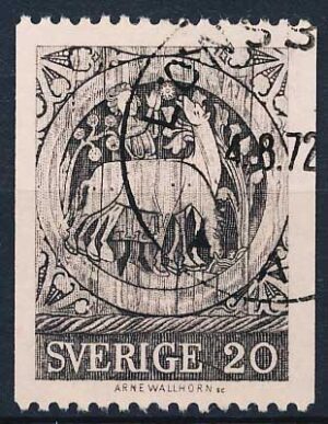Sverige AFA 671 Stemplet